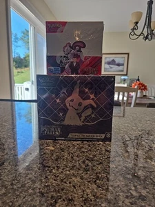Pokemon Destined Rivals Booster Box Und Paldean Fates Etb - Bild 1 von 12