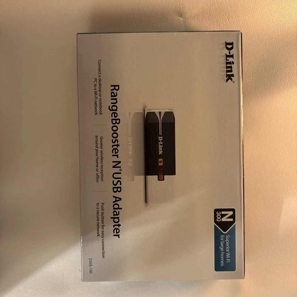 Adaptador USB D Link Range Booster DWA140 N300 abierto. Funciona excelente Foto 1 de 4