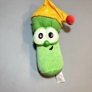 Vintage 1999 Plush Veggie Tales Jr. Asparagus Sings & Lights Up - Works - Picture 1 of 7