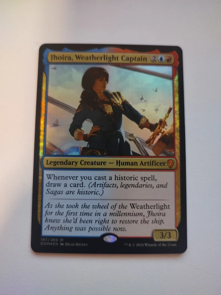 MTG Jhoira, Weatherlight Captain Dominaria 197/269 Foil Mythic - Image 1 of 1