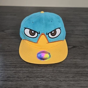 Disney Phineas & Ferb Mütze Perry das Schnabeltier Druckknopflasche verstellbar - Bild 1 von 5