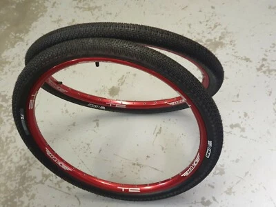 (Pair) DMR Moto DJ Tyre (ALL BLACK) 26" x 2.2 Wire Bead Mountain Bike Jump Tyres - Image 1 of 4