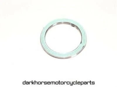 Exhaust Gasket Suzuki DS100 DS125 TS125 DR400 SP400 DR500 DR650 #14181-11020 - Image 1 of 4