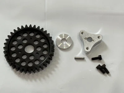 Hardened Steel 35T MOD 1.5 M1.5 Spur Gear + Adapter For Traxxas X-Maxx 8s - Image 1 of 4
