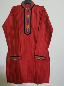 "COMPARAR #89,99 INDIO/PAKISTANÍ ROPA ÉTNICA TRADICIONAL KURTA pecho: 46""" - Imagen 1 de 5