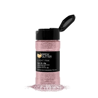 Light Pink Brew Glitter 45g Shaker - Image 1 of 2