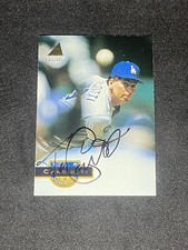 Tom Candiotti 1994 Pinnacle #115 Los Angeles Dodgers Autographed Signed MLB Card