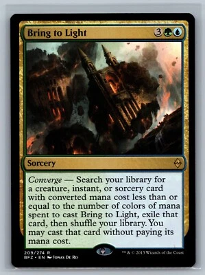 Magic MTG Battle for Zendikar Bring to Light #209/274 TCG CCG - Image 1 of 2