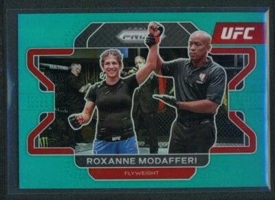 2022 ROXANNE MODAFFERI 44/49 PANINI PRIZM UFC GREEN - Image 1 of 2
