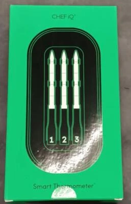 CHEF iQ Sense Smart Wireless Meat Bluetooth Thermometer with 3 Ultra-Thin Probes - Image 1 of 4