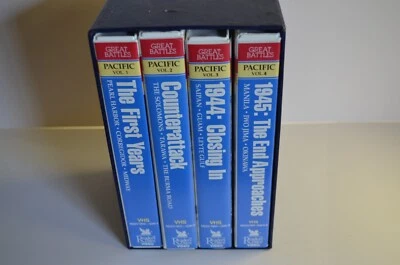 Great Battles Of World War II - Victory In The Pacific - 4 VHS Boxed Set - Image 1 of 2