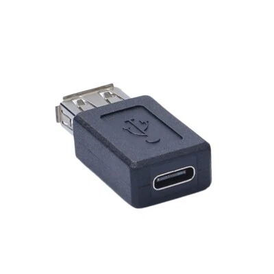 Female USB 2.0 to Type C Conversion Adapter OTG Function 5V/3A Power Delivery - Image 1 of 4