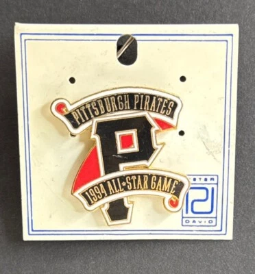 1994 MLB All Star Game Logo Lapel Pin Pittsburgh Pirates - Image 1 of 3
