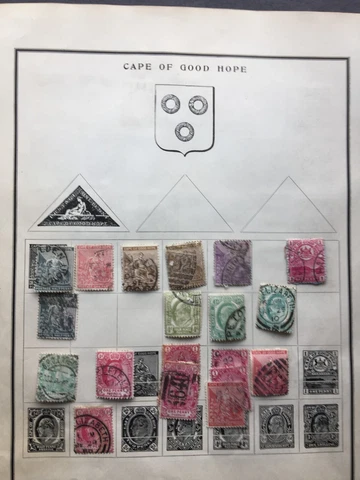 Cape of Good Hope Stamp Lot Cover