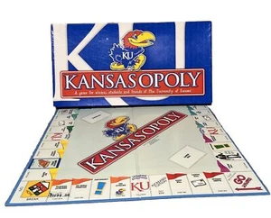 KU KANSASOPOLY Monopoly Spiel The University of Kansas Jayhawks - Bild 1 von 15