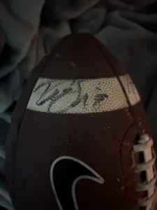 Drew Brees Signed Football and Taysom Hill (Nike) - Picture 1 of 4