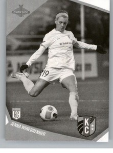 2022 Parkside NWSL National Women's Soccer League Black/White Cards