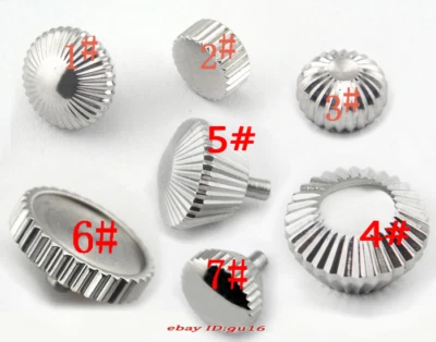 1pcs Watch Crown Stainless Steel fit Seagull ST36 eta 6497,6498 movement p217 - Image 1 of 2