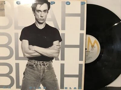 Iggy Pop – Blah-Blah-Blah LP 1986 A&M Records – AMA 5145 UNITED KINGDOM VG/VG+ - Image 1 of 4
