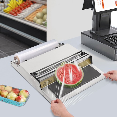 Hand Wrapping Machine 450mm Width Film Wrapper For Food Packaging In ...