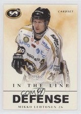 2012-13 Cardset Finland SM-Liiga In the Line of Defense Mikko Lehtonen #LD8
