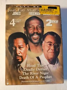 4 Spielfilme Blood Tide, Deadly Drifter, The River Niger, Death Of A Prophet - Bild 1 von 2