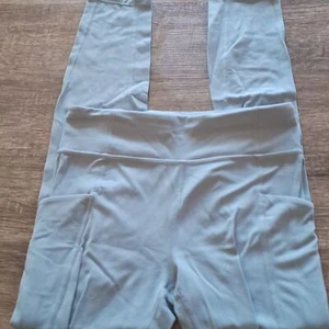 Athleta Girl High Rise Stash your treasures leggings size 14 green pockets - Picture 1 of 7