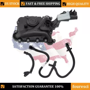 For 2010 2011 2012 Audi S4 3.0L Supercharged Oil Separator PCV Valve Vent Trim - Picture 1 of 16