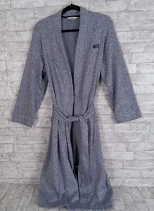 LL Bean Robe Sweater Knit Medium Heather Gray Cozy Comfort Casual Leisure - Picture 1 of 9