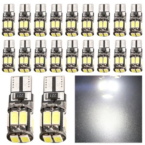 20PCS 12V T10 W5W 194 168 5630 10 SMD Can-bus Error Free 10 Led Interior Light - Picture 1 of 9
