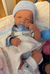 Baby Boy Doll Correct 15”  Real Alive Soft Vinyl Bathable Preemie LifeLike - Picture 1 of 3