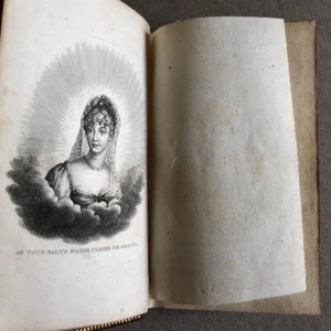 Nouvelles heures impériales — front. Marie-Louise + 4 grav. — Saintin — c. 1810. - Bild 1 von 7