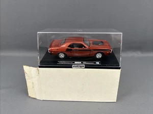 New Ray 1970 Dodge Challenger T/A W/Display Burnt Orange 1/32 Diecast NIB - Picture 1 of 10