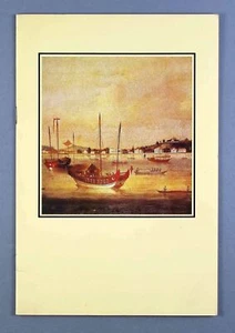 SINGAPORE AIRLINES VINTAGE AIRLINE MENU LONDON - BOMBAY - SINGAPORE SQ - Picture 1 of 4