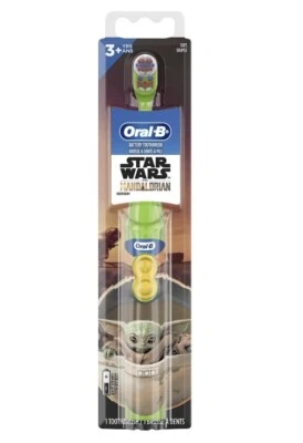 Oral-B Kid's Star Wars Mandalorian Battery Electric Toothbrush, Soft - Image 1 of 3
