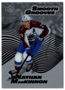 2022-23 Upper Deck Extended Smooth Grooves #SG12 Nathan MacKinnon Avalanche