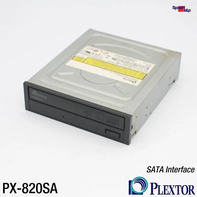 DVD Rw Plextor PX-820SA DVD Cd-Rw Burner Drive SATA Drive Dvd-Rw DVD + Rw - Image 1 of 3