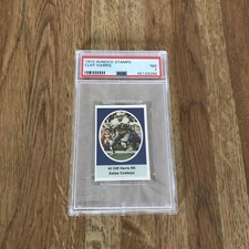 CLIFF HARRIS RC 1972 Sunoco Stamps Card PSA 7 Dallas Cowboys Rookie Free Ship