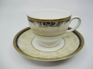 WEDGWOOD CORNUCOPIA CUP & SAUCER - 2 3/4" x 3 3/8" 0604J - Picture 1 of 5