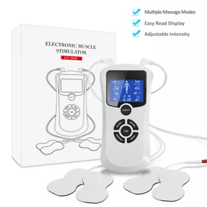 EMS Acupuncture Pulse Massager Tens Digital Machine Nerve Therapy Pain Relief - Picture 1 of 12