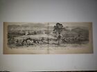 Battle of Fisher's Hill Virginia Charge General Crook 1864 1884 Civil War Sketch