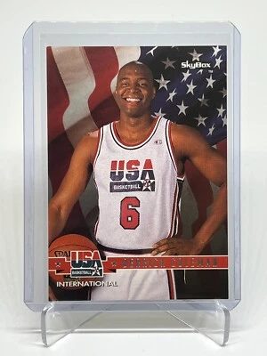 1994-95 SkyBox USA International Derrick Coleman #37 Team USA - Image 1 of 2
