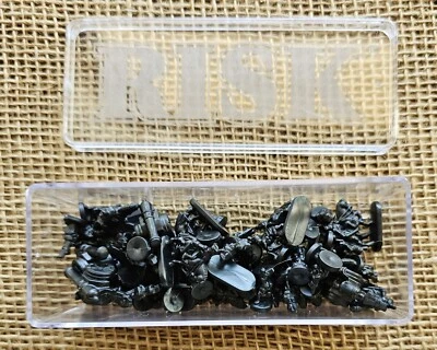 Винтажный риск настольная игра Black Army набор 60шт - Изображение 1 из 2
