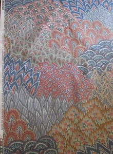 BTY P Kaufmann TESSUTO DECORATIVO cotone PASTELLI SCOTCHGARD serigrafato - Foto 1 di 1
