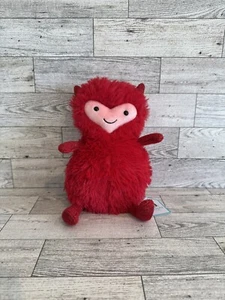 NWT Jellycat London Hugg McSnugg Valentine Love Monster 8" Tall Stuffed Plush - Picture 1 of 3