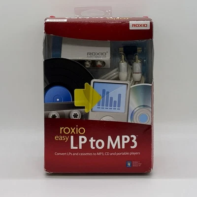 Roxio Easy LP to MP3 Convert LPS & Cassettes to MP3 Sealed - Image 1 of 3