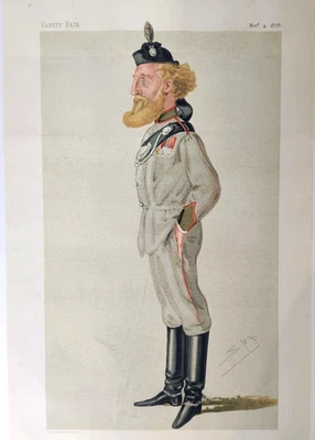 General de brigada Robert James Loyd Lindsay Baron Wantage Vanity Fair impresión de colección Foto 1 de 4