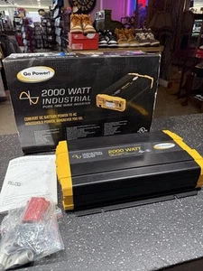 Go Power GP-ISW-2000-12: 2000 Watt Industrial Pure Sine Wave Inverter - Picture 1 of 4