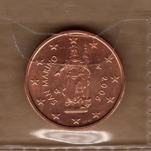 F756 Moneta Coin 2 euro cent SAN MARINO: 2006 FDC UNC - Picture 1 of 1