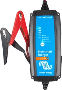 Cargador de Batería de Coche Inteligente Azul Inteligente IP65 12V 5A, Cargador de Flotador y Goteo y De - Imagen 1 de 6